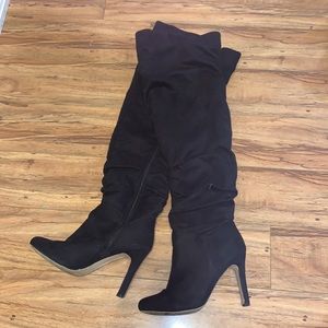 Black Over The Knee Boots